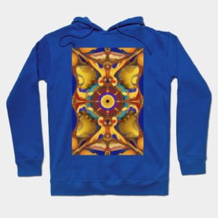 artsy abstract symmetric design Hoodie